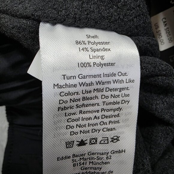 Eddie Bauer Pants Womens Petite 10 Flexion Fleece Lined 2.0 Pull-On Jogger 4708 - Picture 10 of 10